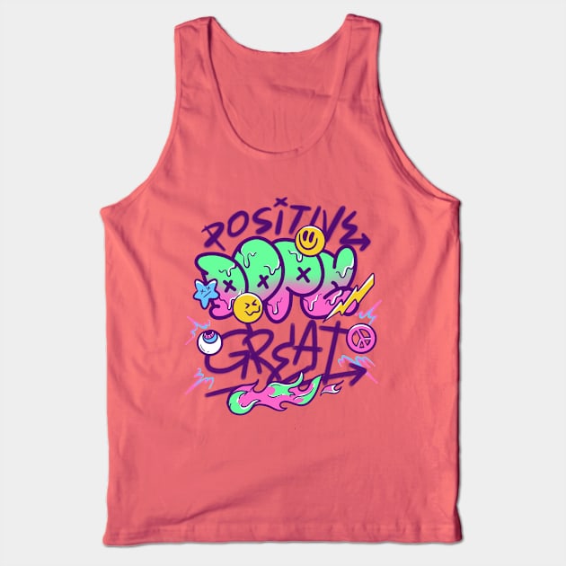 Dope Graffiti Doodle Tank Top by yogisnanda